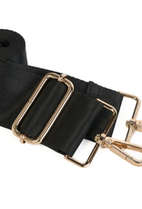 WanderFull WanderFull Black Shiny Hydrobag w/ Gold Hardware