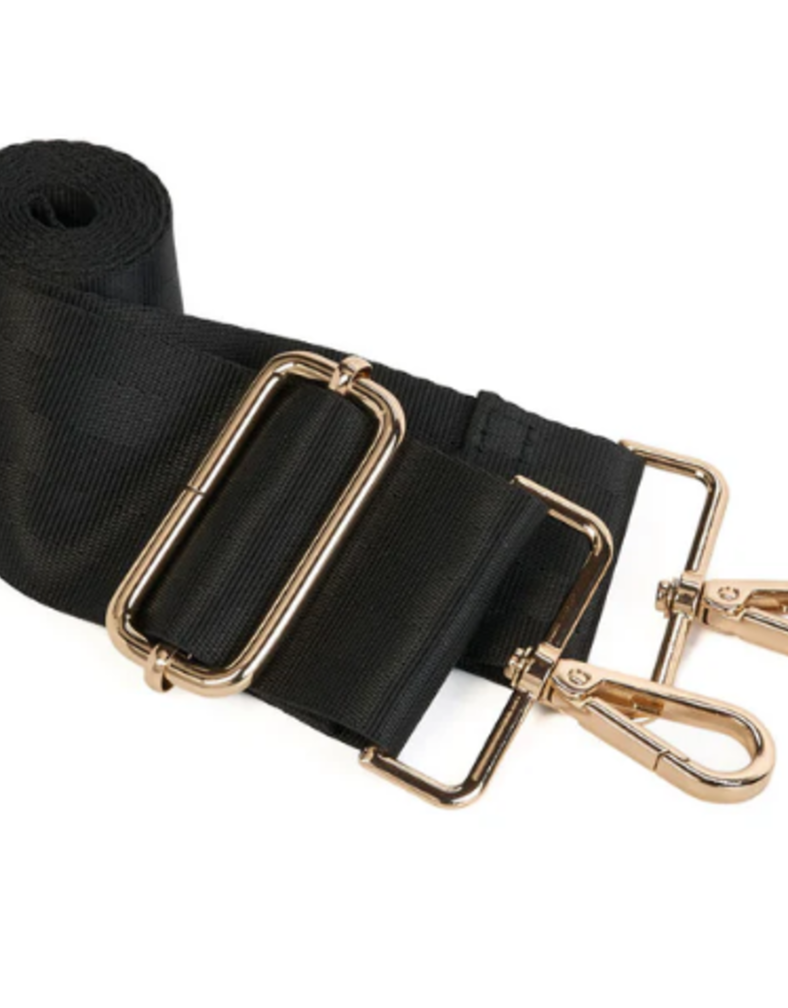 WanderFull WanderFull Black Shiny Hydrobag w/ Gold Hardware