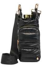 WanderFull WanderFull Black Shiny Hydrobag w/ Gold Hardware