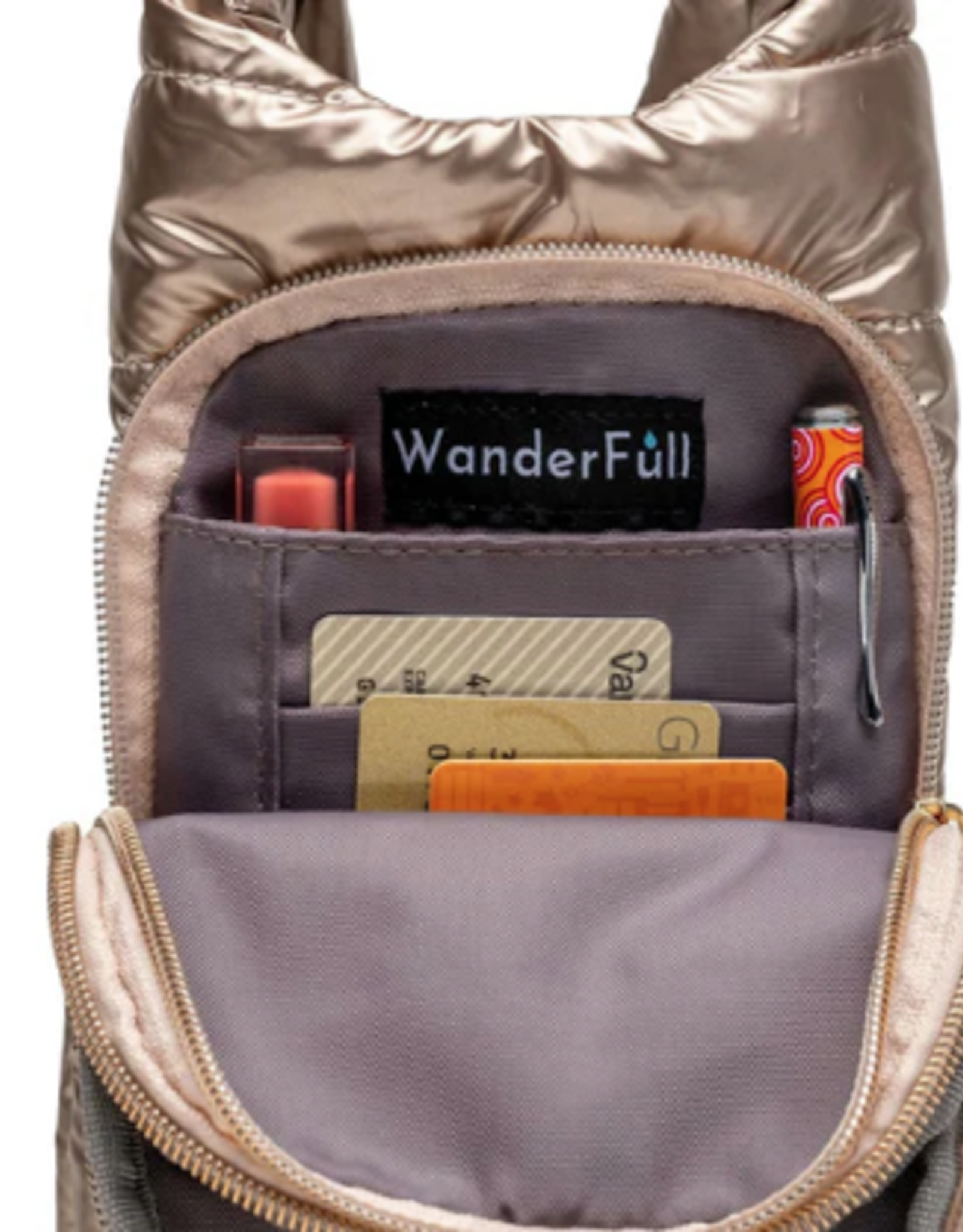 WanderFull WanderFull Gold Hydrobag w/ Gold Hardware