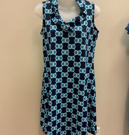 Lulu B Lulu B MDNT V Neck Ruffle Dress AS