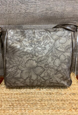Coronet Coronet Stone Tooled Crossbody W/2 Front Pockets