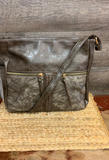 Coronet Coronet Stone Tooled Crossbody W/2 Front Pockets