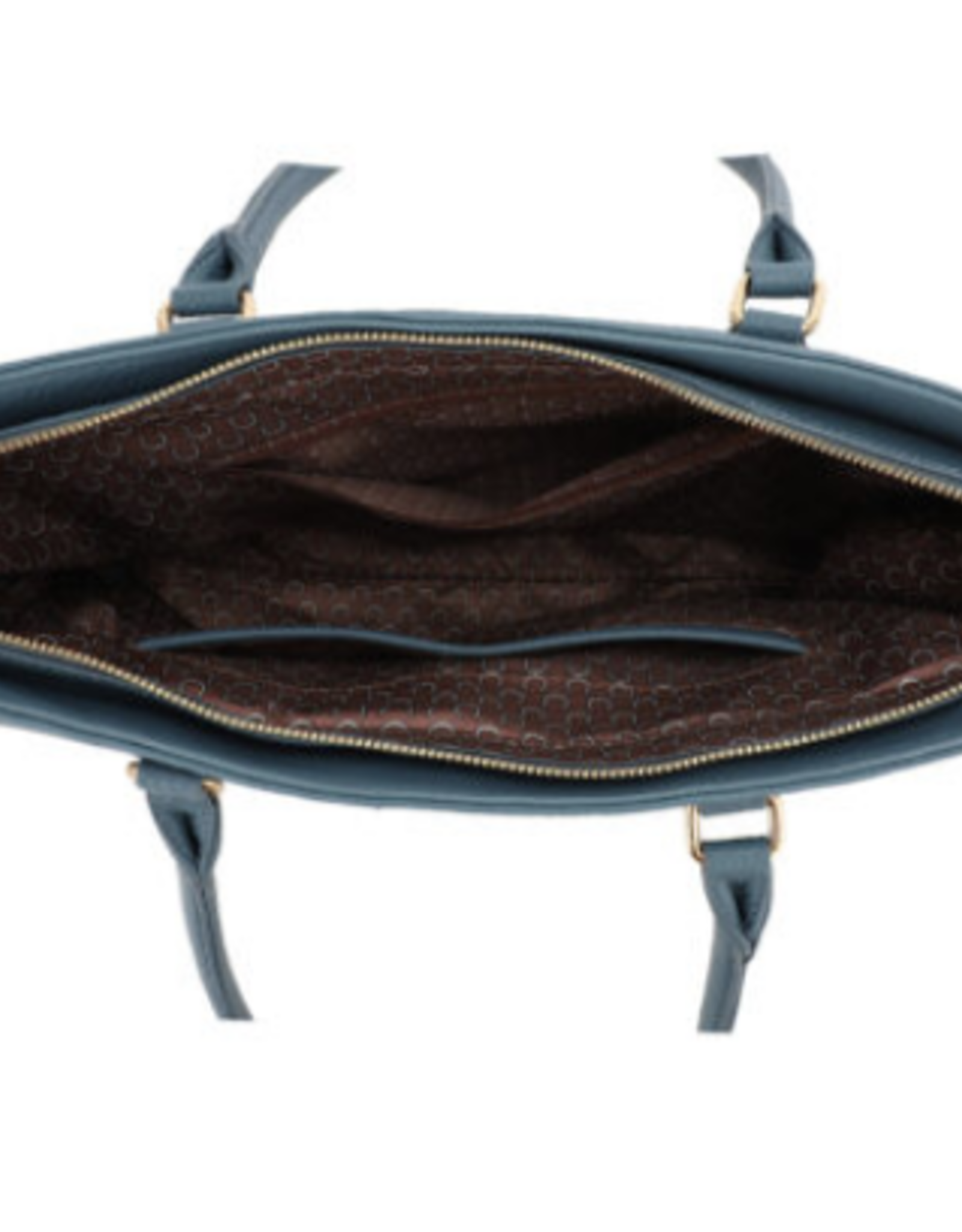 Coronet Coronet Brown Tote W/Whipstitch Detail