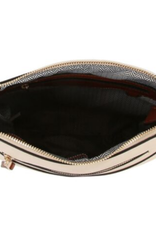 Coronet Coronet Grey Crossbody W/Brown Strap