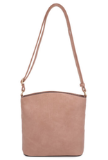Coronet Coronet Dk. Pink Tooled 3 Zip Crossbody