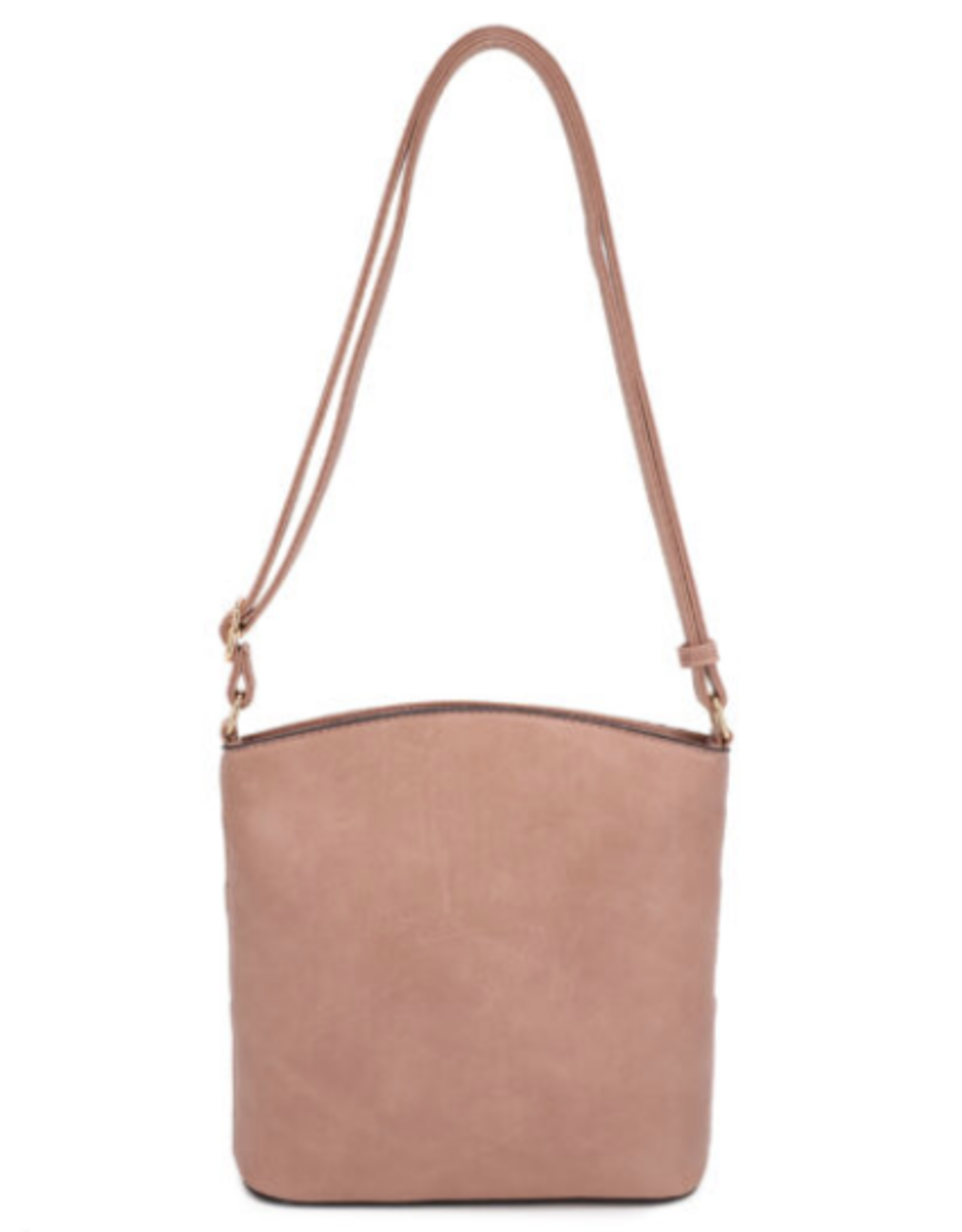 Coronet Coronet Dk. Pink Tooled 3 Zip Crossbody