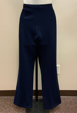 Multiples Multiples Midnight Elastic No Waist Pintuck Flare Leg Ankle Pant AC
