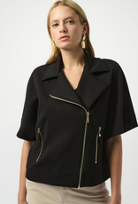 Joseph Ribkoff Joseph Ribkoff  Black Scuba Boxy Jacket BLR