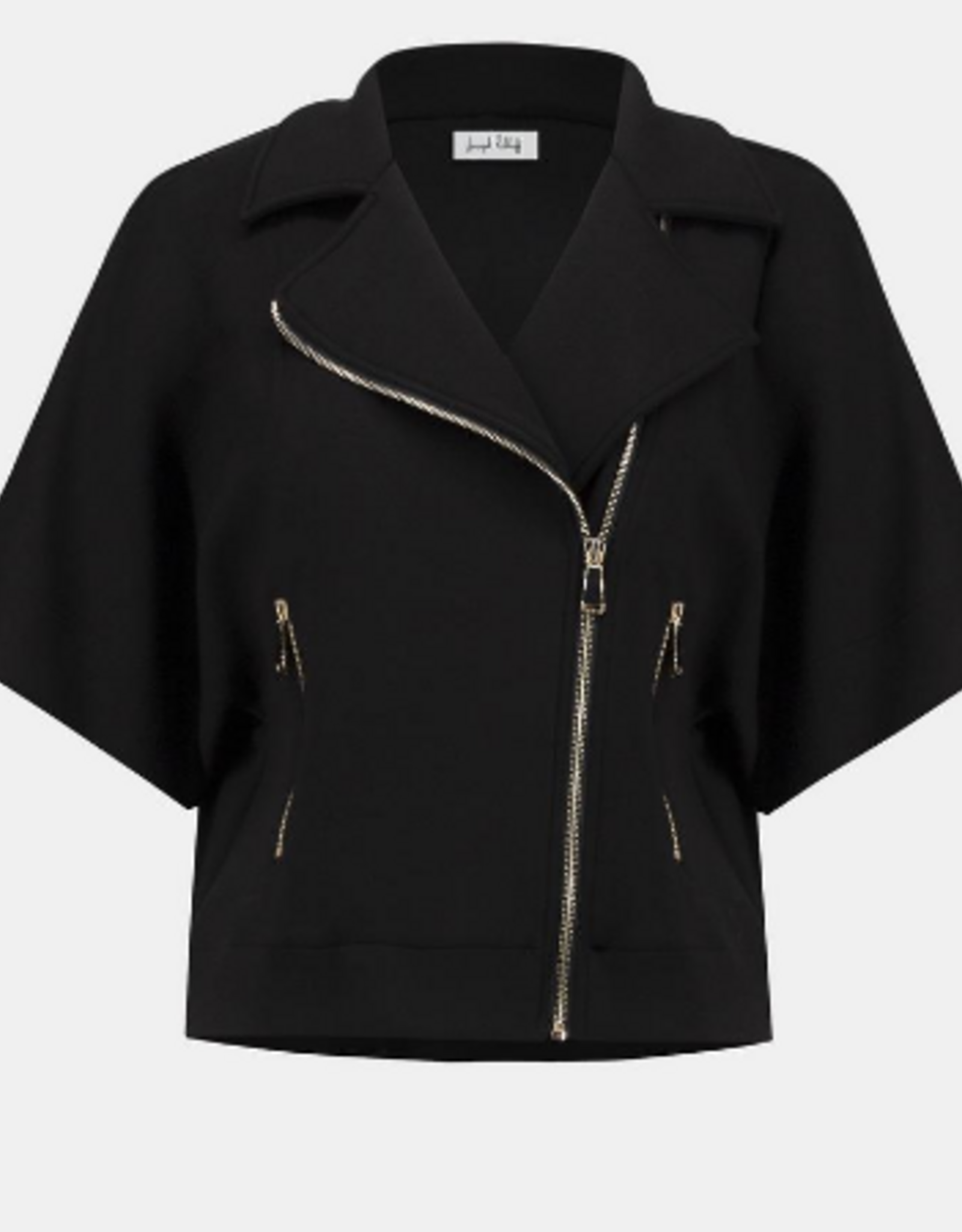 Joseph Ribkoff Joseph Ribkoff  Black Scuba Boxy Jacket BLR