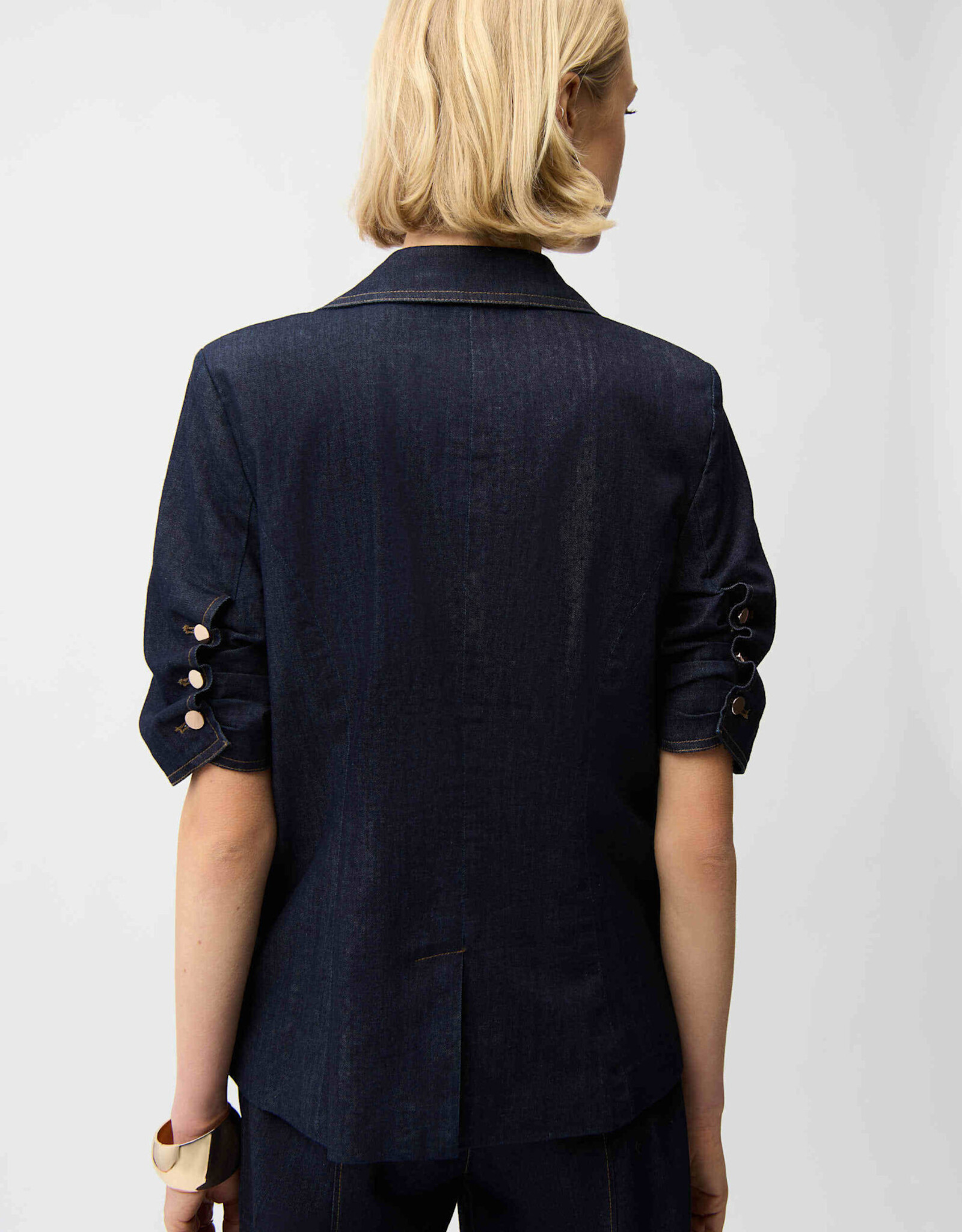 Joseph Ribkoff Joseph Ribkoff  Dark Denim Blue Fitted Blazer