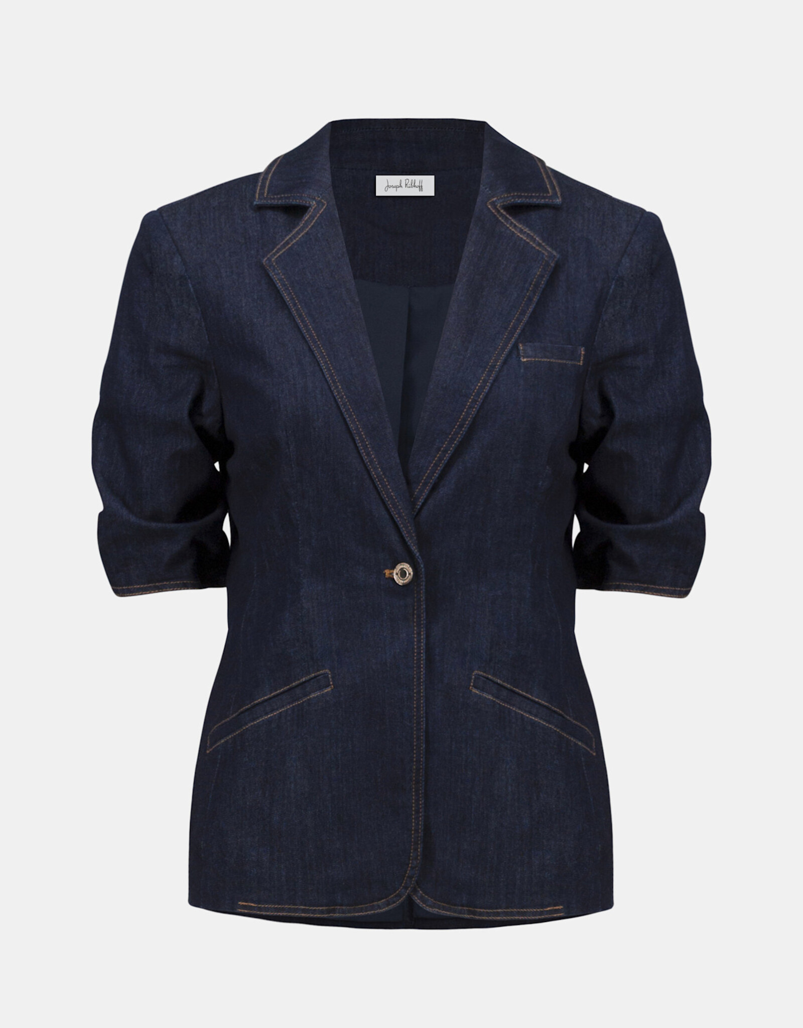Joseph Ribkoff Joseph Ribkoff  Dark Denim Blue Fitted Blazer