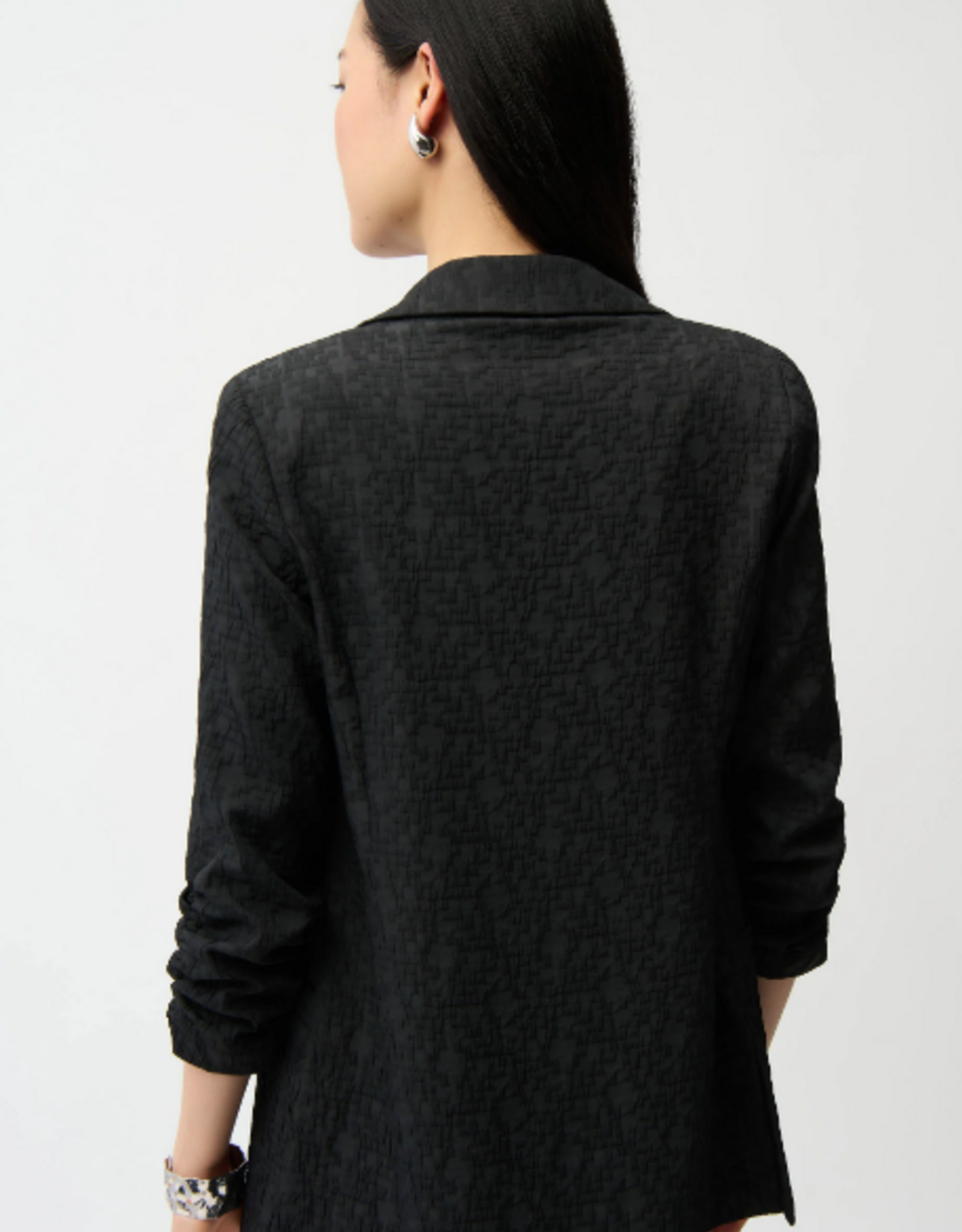 Joseph Ribkoff Joseph Ribkoff  Black Open Front Blazer