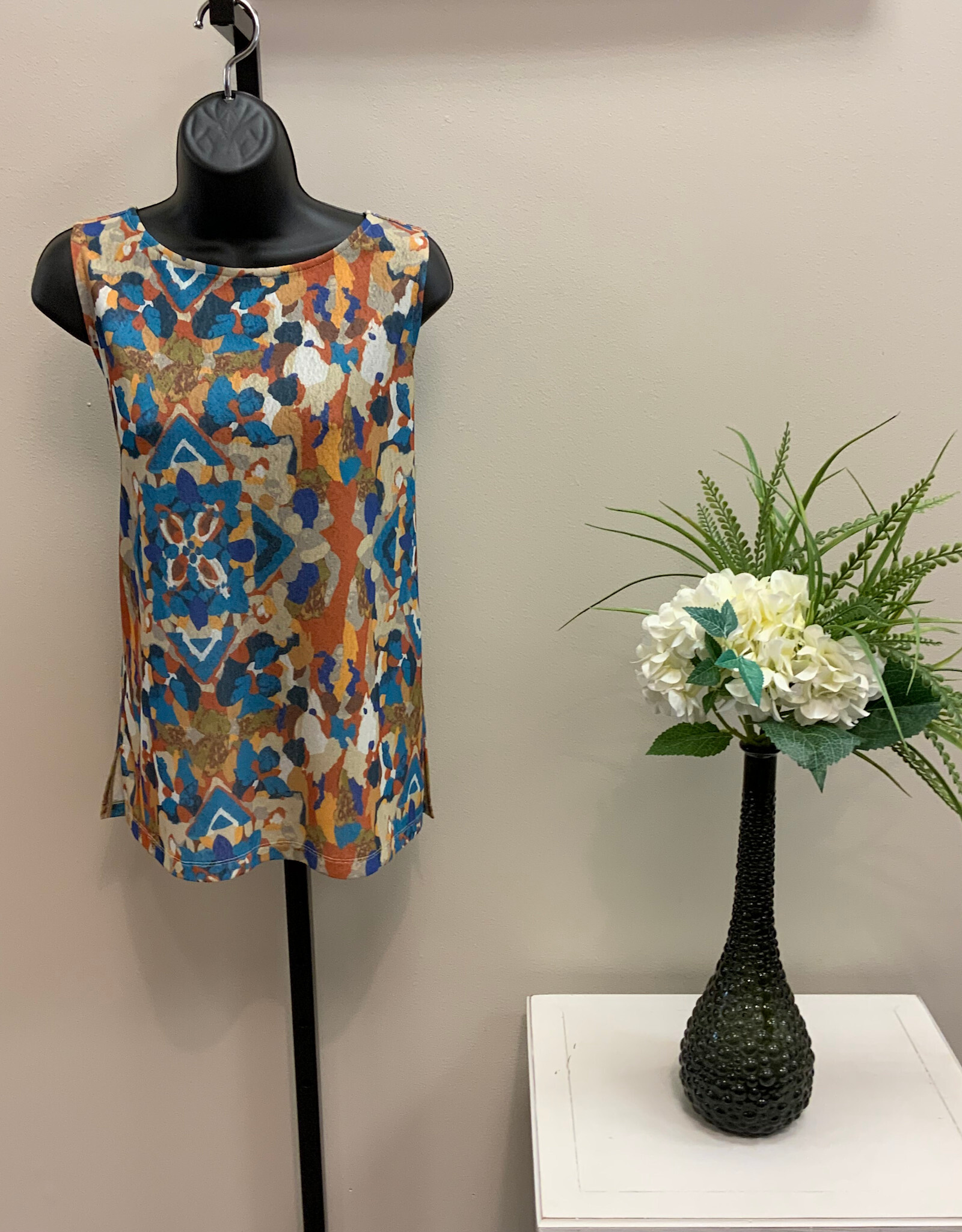 Ala Carte Multiples  Multi Printed Mesh Shell With Lining  AE