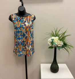 Ala Carte Multiples  Multi Printed Mesh Shell With Lining  AE