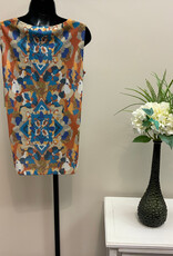 Ala Carte Multiples  Multi Printed Mesh Shell With Lining  AE