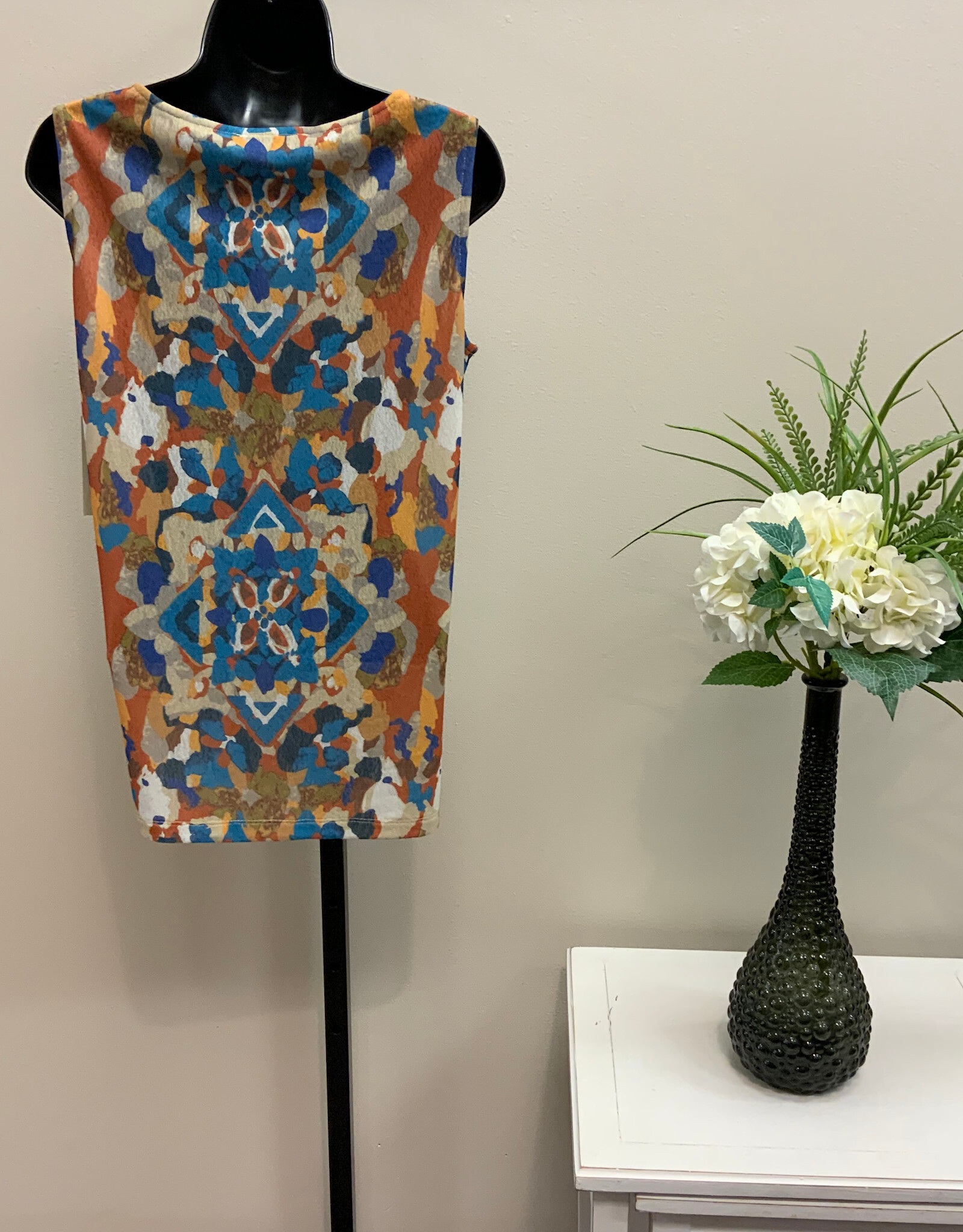 Ala Carte Multiples  Multi Printed Mesh Shell With Lining  AE
