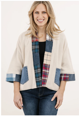 Shannon Passero Shannon Passero Cream Alpine Open Front Cardigan KS Shannon Passero Shannon Passero Cream Alpine Open Front Cardigan KS