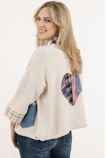 Shannon Passero Shannon Passero Cream Alpine Open Front Cardigan KS Shannon Passero Shannon Passero Cream Alpine Open Front Cardigan KS