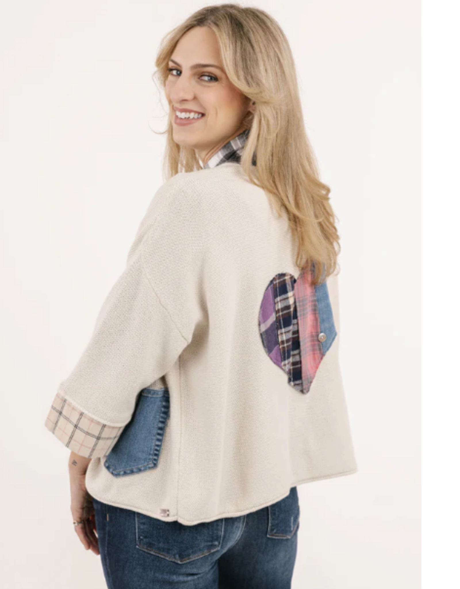 Shannon Passero Shannon Passero Cream Alpine Open Front Cardigan KS