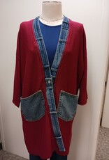 Shannon Passero Shannon Passero Rhubarb Passion Cardigan OL Shannon Passero Shannon Passero Rhubarb Passion Cardigan OL