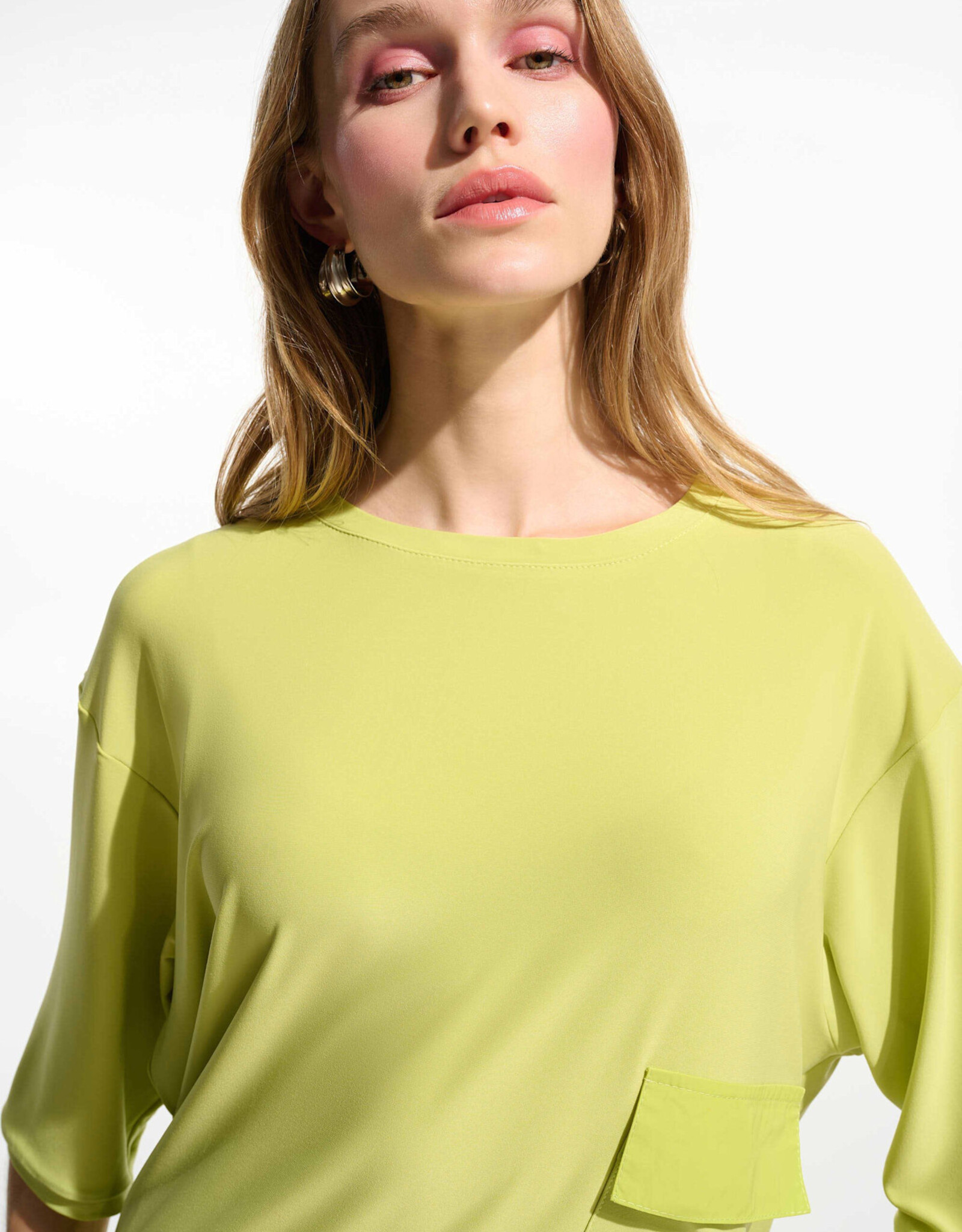 Joseph Ribkoff Joseph Ribkoff Silky Knit Memory Boxy Tunic w/Pocket