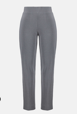Joseph Ribkoff Joseph Ribkoff Grey Silky Knit Straight Leg Pull-On Pants