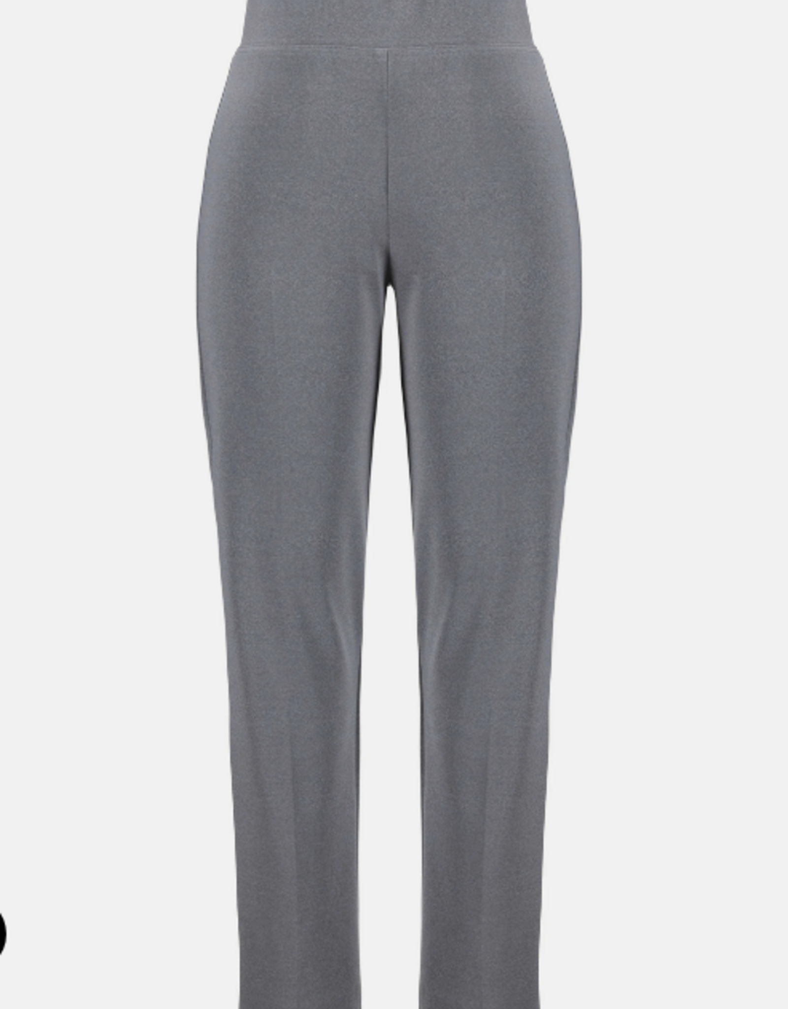 Joseph Ribkoff Joseph Ribkoff Grey Silky Knit Straight Leg Pull-On Pants