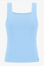 Joseph Ribkoff Joseph Ribkoff Sky Blue Viscose Blend Fitted Camisole