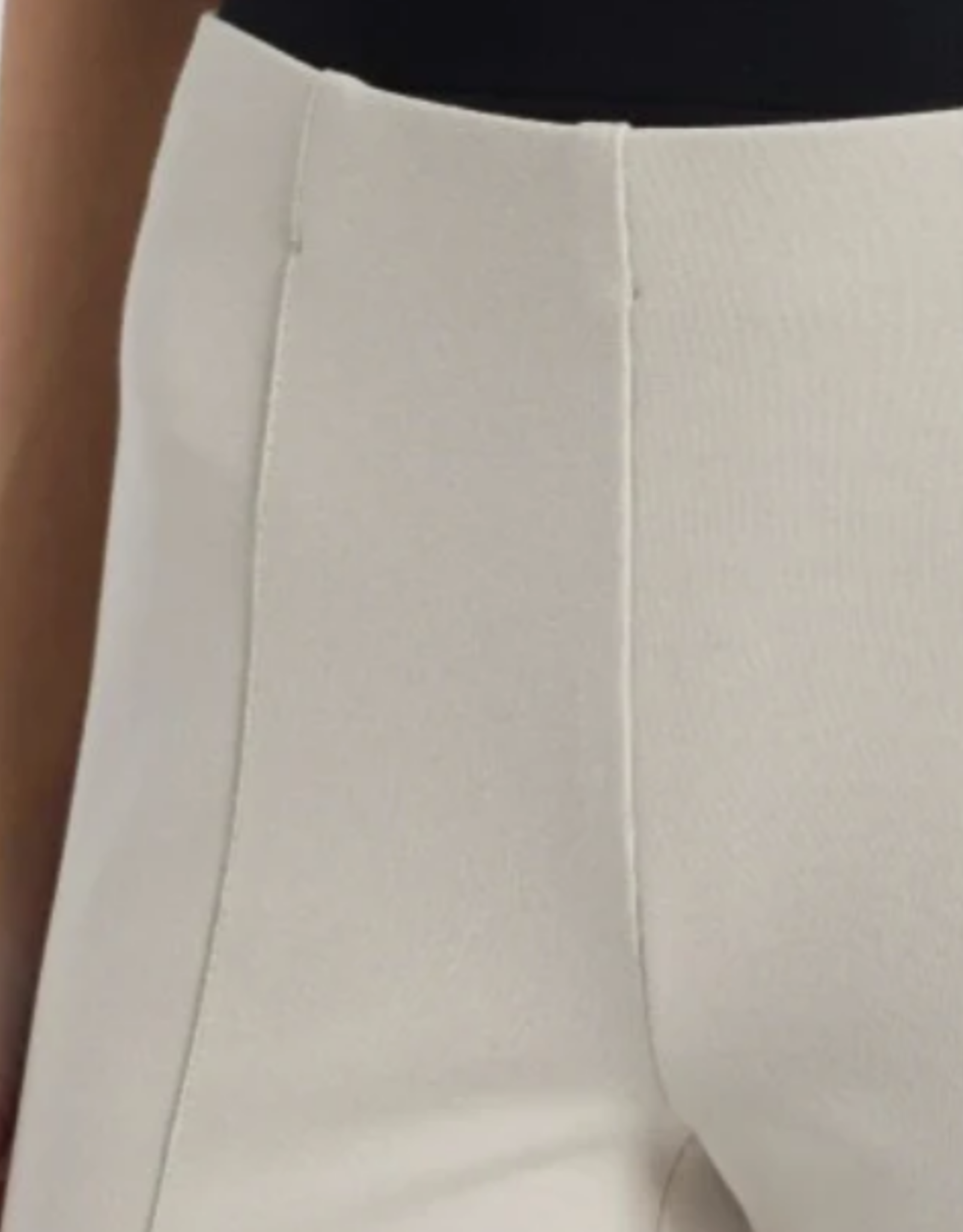 APNY APNY Champagne Pull-on Ponte Pant W/ Split Hem CL