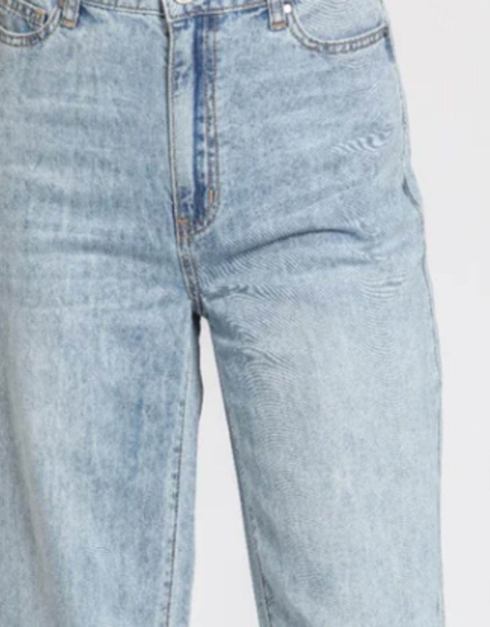 APNY APNY  Medium Indigo Feather Weight Wide Leg Jean CO