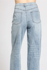 APNY APNY  Medium Indigo Feather Weight Wide Leg Jean CO