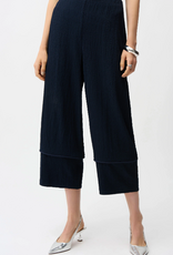 Joseph Ribkoff Joseph Ribkoff Midnight Blue Seersucker Balloon Pull-On Pants