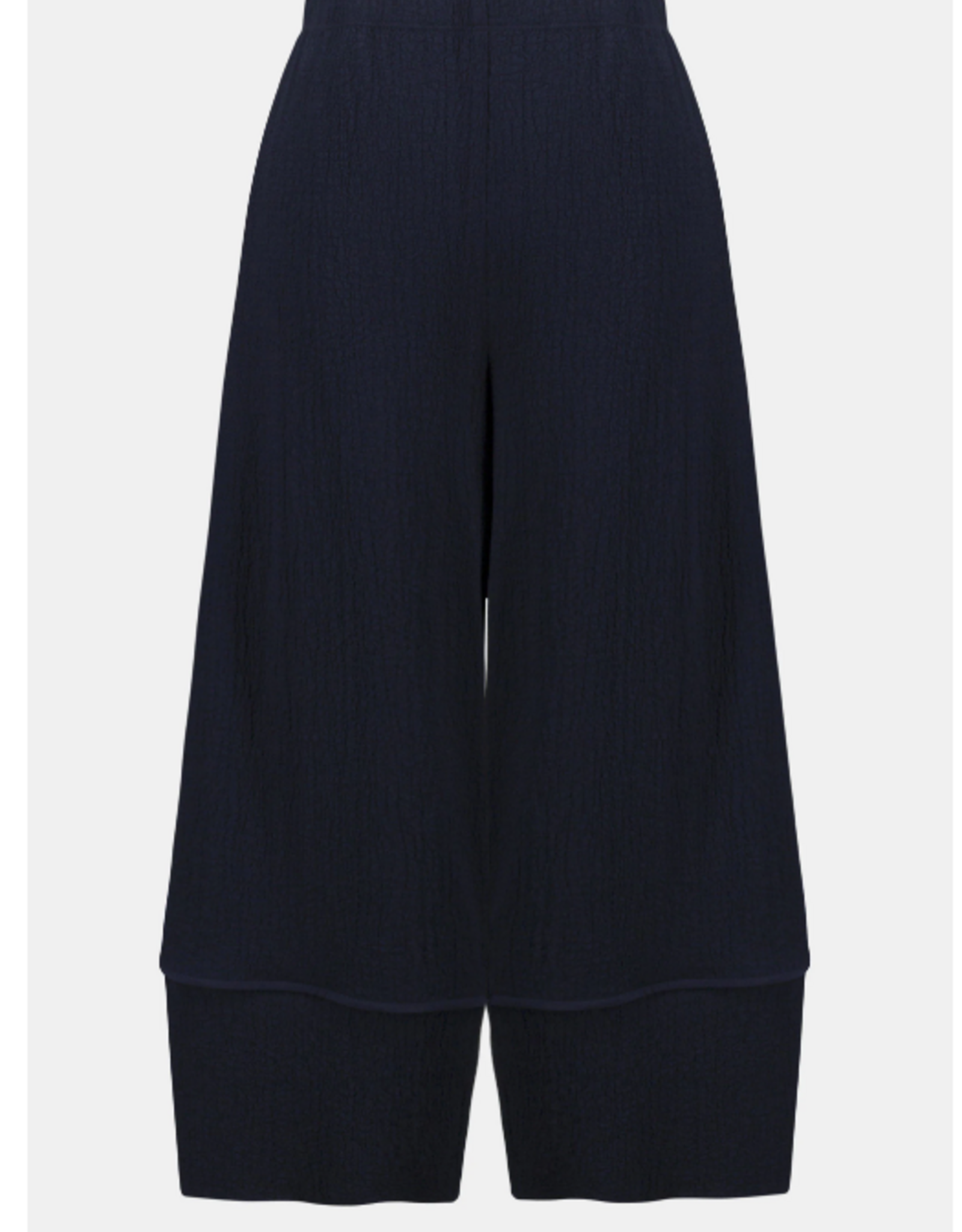 Joseph Ribkoff Joseph Ribkoff Midnight Blue Seersucker Balloon Pull-On Pants