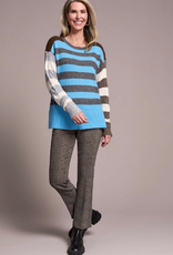 Tribal Tribal Celestial L/S Boat Neck Sweater CC