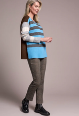 Tribal Tribal Celestial L/S Boat Neck Sweater CC