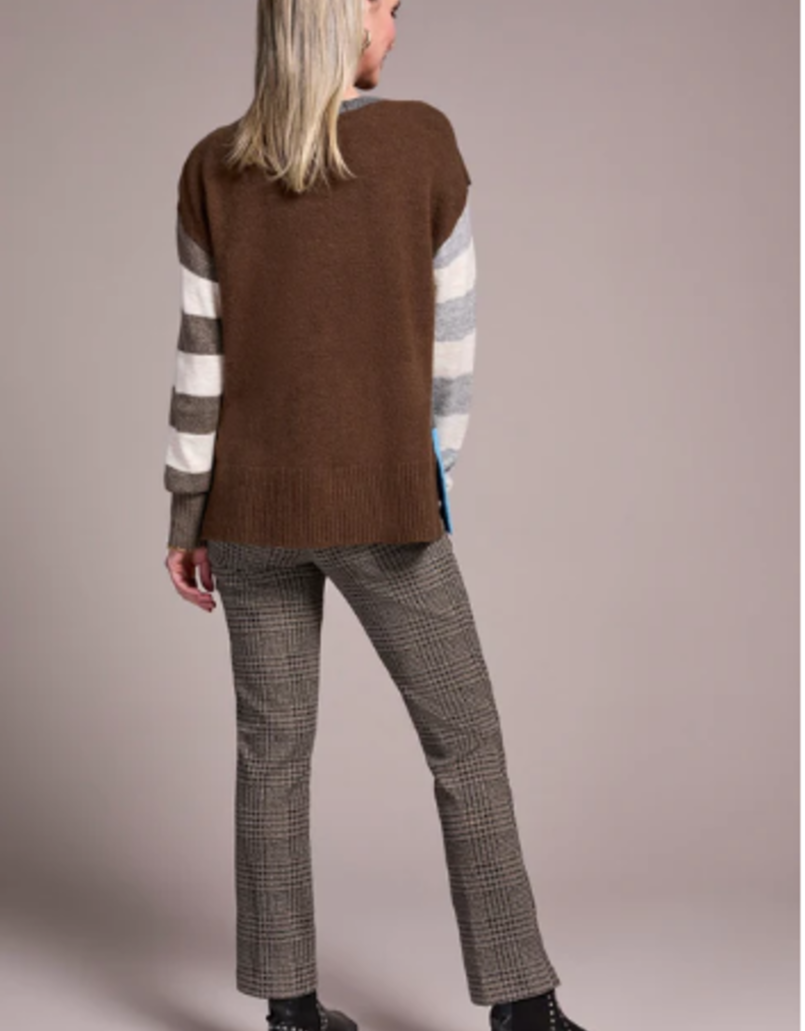 Tribal Tribal Celestial L/S Boat Neck Sweater CC