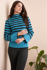 Tribal Tribal  Celestial L/S Funnel Neck Sweater AS