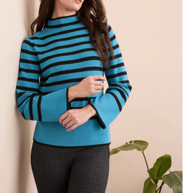 Tribal Tribal Celestial L/S Funnel Neck Sweater AS