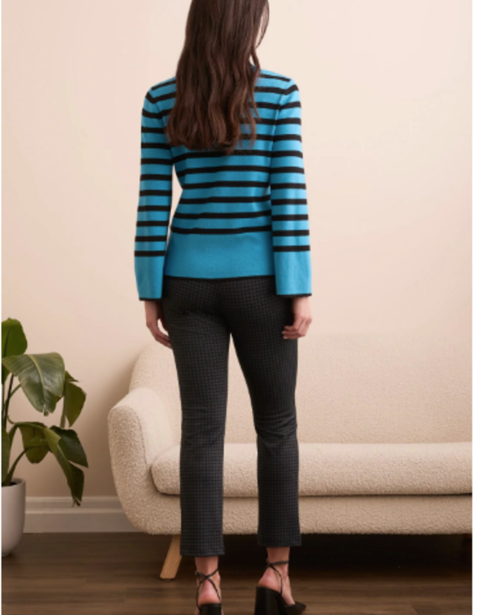 Tribal Tribal  Celestial L/S Funnel Neck Sweater AS