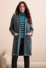 Tribal Tribal Charcoal L/S Coatigan W/Pockets HS