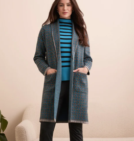 Tribal Tribal Charcoal L/S Coatigan W/Pockets HS