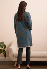 Tribal Tribal Charcoal L/S Coatigan W/Pockets HS