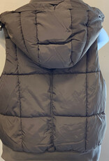 Tribal Tribal 2247O Fossil Quilted Vest W/Removable Hood HC