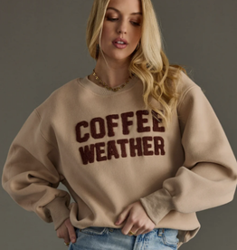Panache Apparel Panache Tan Coffee Weather Sweatshirt LK