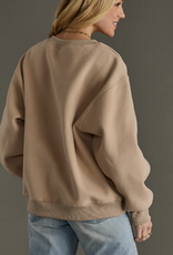 Panache Apparel Panache Tan Coffee Weather Sweatshirt LK