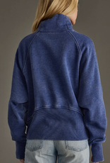 Panache Apparel Panache Navy 1/4 Zip Sweatshirt LH
