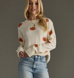 Panache Apparel Panache Cream Pumokin Sweater AB