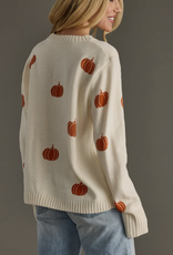 Panache Apparel Panache Cream Pumokin Sweater AB