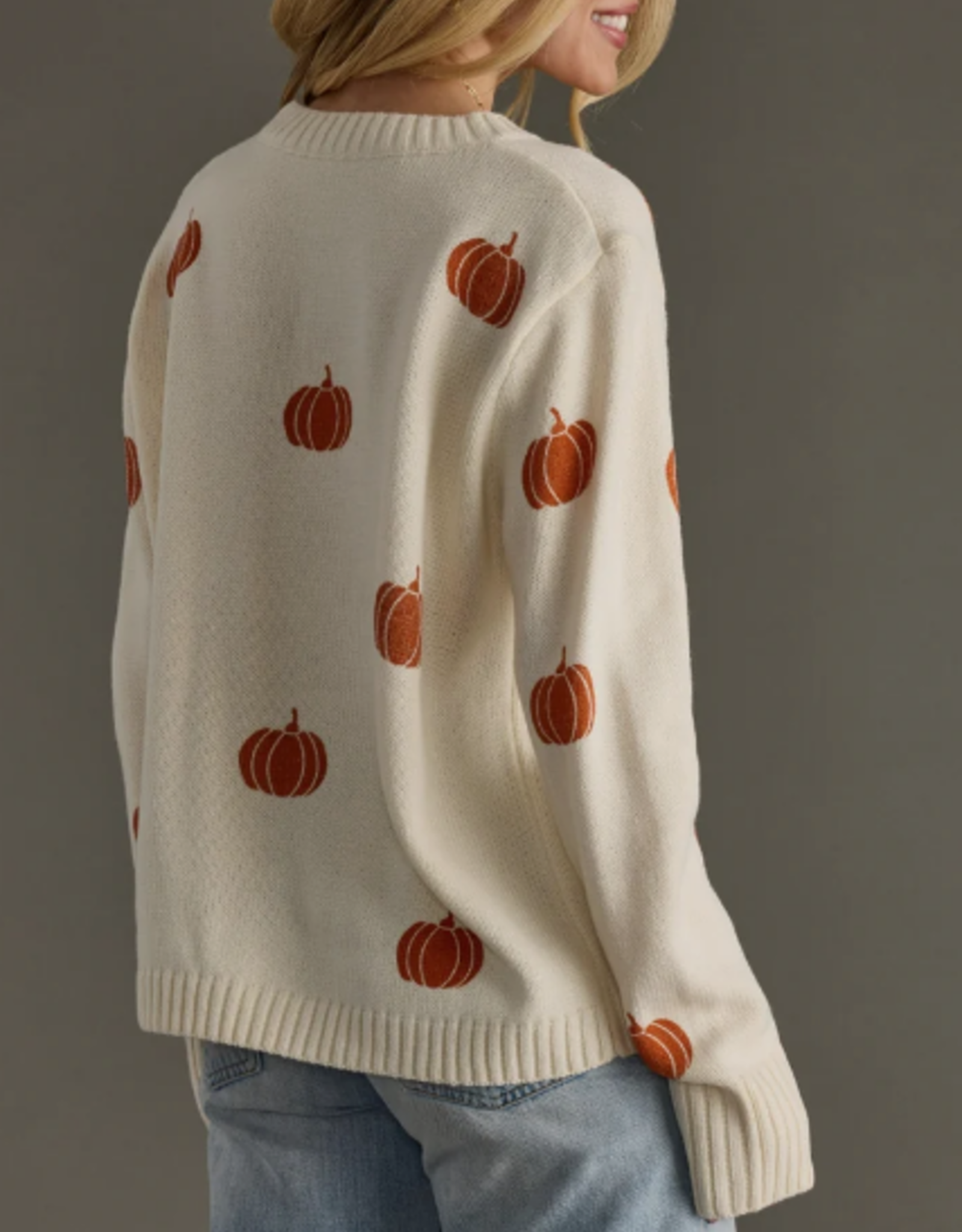 Panache Apparel Panache Cream Pumokin Sweater AB